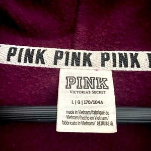 PINK/Victoria’s Secret Full Zip Hoodie